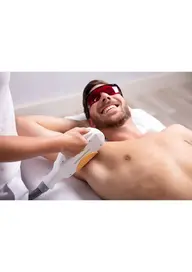 メンズ／両わき脱毛：さくっと無痛照射、脱毛初心者さんはここからスタート🔰