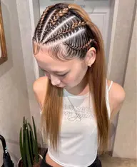 【モデル募集中❤️‍🔥】ハーフコーンロウ6本