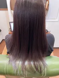 【期間限定🎁】【極上髪質改善✨】こだわりの酸性ストレート＋ケラチントリートメント（メンテナンスカット付き）