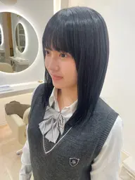 縮毛矯正(カット込み)カラー