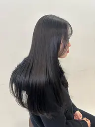 one color + treatment (シャンプー込)