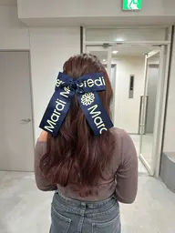 【髪の長さが鎖骨下の方】カラー+トリートメント(3step)