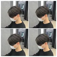 🔥縮毛矯正で作るセンターパート、ノーセットマッシュにしたい方オススメ🔥メンズカット＋曲がる縮毛矯正＋トリートメント