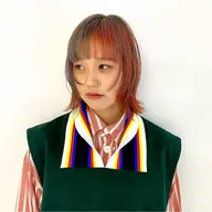 【春限定】カット＋ブリーチ（1回）＋透明感カラー（ダブルカラー）