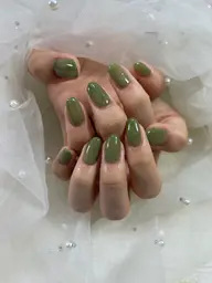 オフなし🫧‪ハンドワンカラー・ラメグラデーション🤎甘皮ケア込！