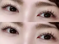 flat lash 120本【他店オフ無料、アイシャンプー、仕上げコーティング付】