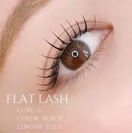 【オフ込み】LEDフラットラッシュ100本➕束感コーティング✨