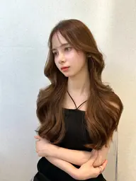 🎀U24限定🎀艶カラー+韓国風似合わせカット+2step高保湿トリートメント