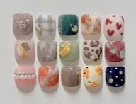 【フット】1本アート