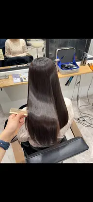 【髪質改善✨️】乾かすだけうる艶美髪ストレート