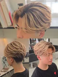 メンズバレイヤージュ【カットあり】