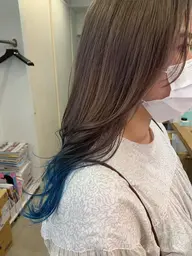 オラプレックスケアブリーチ使用グラデーションカラー🌷🌷