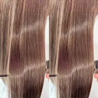 最高峰の艶感☆髪質改善カラー☆