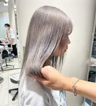 U24限定𓂃 𓈒𓏸【ハイトーン🐬】ダブルカラー🌼ケアブリーチ(1回)+さら艶トリートメント✨