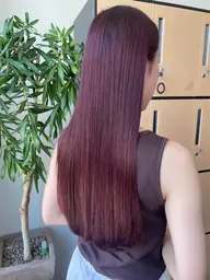 【ダメージレス】✂️カット × 💧水素ワンカラー ×✨Aujuaトリートメント