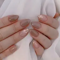 ワンカラー➕ラメorラメグラデーション