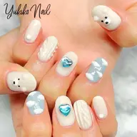 【オフ込】ハンド持ち込みデザイン(ジェルで作れる立体アート入りのデザイン)