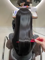 【エリアNo. 1の縮毛矯正】美髪矯正＋カット＋栄養補給トリートメント