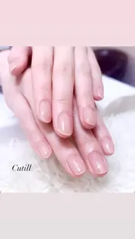 仕事OK・学校OK・爪のお悩み改善にも◎バレにくい自爪風ジェル