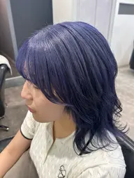 ケアブリーチダブルカラー＋前髪カット【ミニモ学割♡U24】