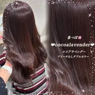 🎀透明感も艶も欲しい方に♡髪質改善カラー＋Mトリートメント