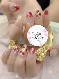 初回ジェルオフ無料‼️持ち込みデザイン&パーツ乗せ放題