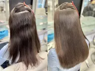 🌸4月限定🌸【最高峰髪質改善】美髪ストレート(縮毛矯正)+TOKIOトリートメント￥22,500→¥18,400