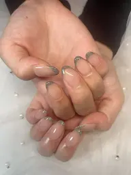 4/12.14.16.19限定❤️オフィス【オフ込み】フレンチネイル💅