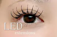 LEDエクステ【120本】💜