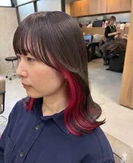 カット＋インナーカラー＋トリートメント【ケアプロ（トリートメントの促進機）】