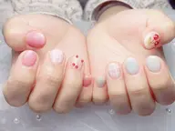 自爪💖💖持ち込みデザイン4本アート、(オフ、ケア込み7日以内お直し無料)