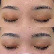 🎀ハリウッドブロウリフト🎀毛流れを揃えて毎日のメイクを楽に✨【パーマ✖️ワックス】