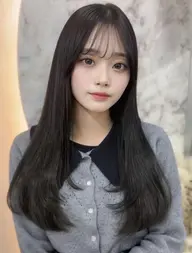 💞No.1メニュー💞🇰🇷韓国風🇰🇷カット+艶カラー💫⚠️詳細をご確認の上御予約お願いいたします