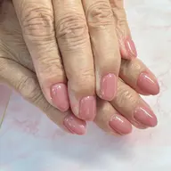 美フォルムワンカラーネイル