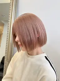 【学生限定🎀】ケアブリーチ+カラー☁️ ※学生限定/学生証の提示必須