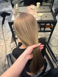 【新規限定】ダブルカラー+髪質改善トリートメント🎀♡̴⟡.˚