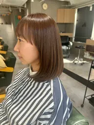 🌈縮毛矯正クーポン🌈似合わせカット+縮毛矯正+髪質改善トリートメント ¥20900 210MIN