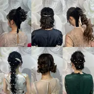 🫧🌸hairset🌸🫧パーティ、結婚式参列、お出かけ、イベント、記念日、デートなどに🎗️