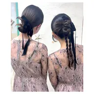 ペア割ヘアセット✨お友達や親子で一緒に♡♡
