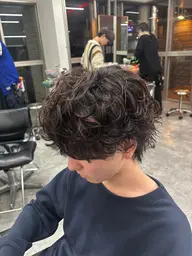 【2回目の方限定🫧】カット➕スパイラルパーマ#メンズパーマ#メンズカット