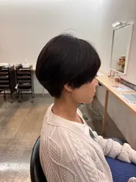 ワンカラー+カット(ショート)