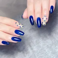 大人気ワンカラー+ストーン埋め尽くし2本　キラキラコース