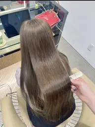 【🌼ご新規様限定👱♀️】ブリーチなしダブルカラー✨+艶カラー+トリートメント+韓国巻き🇰🇷♡