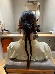 【結婚式・お呼ばれ】上品まとめ髪ヘアセット ✨