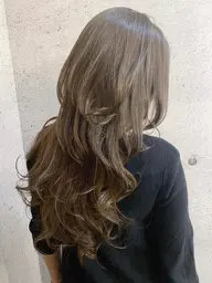 ✨透明感カラー✨似合わせカット+透明感カラー★ノンブリーチでツヤ透明感★+3step湿気ブロックトリートメント