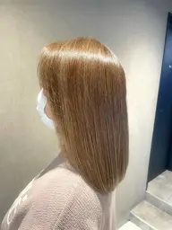 ハイライト + ケアカラー + 極上トリートメント