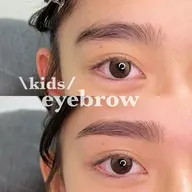 キッズ　アイブロウスタイリング