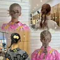 🎐着物・浴衣ヘアアレンジ🎐