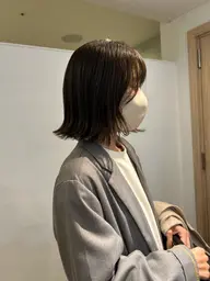 〖4回目以降〗  cut＋髪質改善プレミアムカラー＋aujua treatment🫧