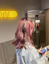 💋ブリーチなしWカラーデザインカラーオリジナルトリートメント付き